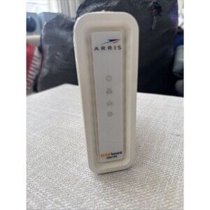 ARRIS Surfboard SB6190 - 32x8 DOCSIS 3.0 Cable Modem -White, for Casual & Gaming